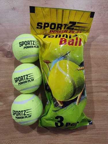 Eco-Friendly Printed Round Shape Tennis Balls For Playing Use