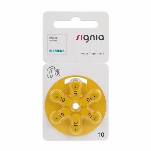 Siemens Signia 10 Hearing Aid Batteries