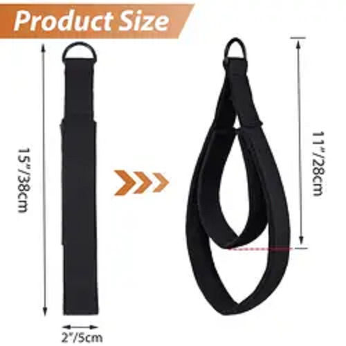 Home Gym Professional Yoga Training Rope Foot Buckle Reformers Pilates Accessories