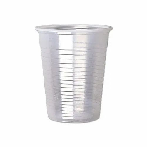 plastic disposable glass