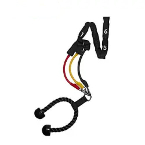 Pull Down With Door Anchor And 3 Exercise Resistance Bands