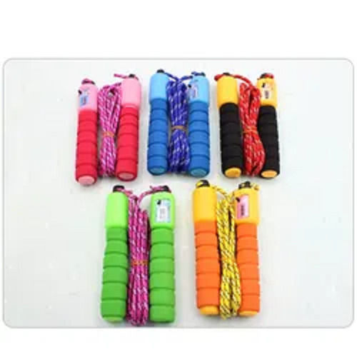 Sponge Handle 2.5M Correct Count Skipping Jump Rope For Kids Students Commercial