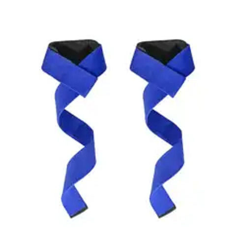 Blue Training Bodybuilding Weight Lifting Wrist Straps