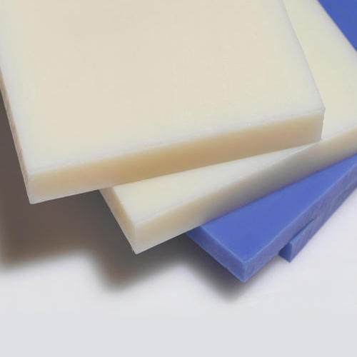 White And Purple Nylon Sheet, For Industrial, Thickness: 5-25 Mm Metal Plates