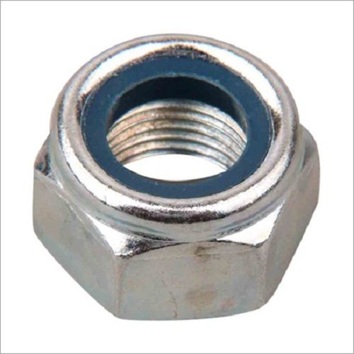 White Corrosion And Rust Resistant Stainless Steel Nylock Nuts