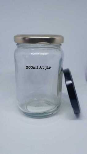 300 Ml Glass Jar For Food Storage Use