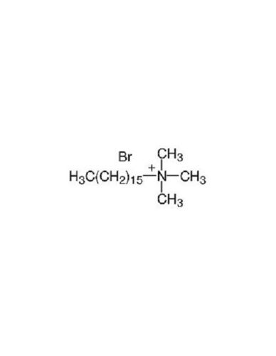  सेटाइल ट्राइमेथिल अमोनियम ब्रोमाइड आणविक भार: 364.46 ग्राम/मोल 