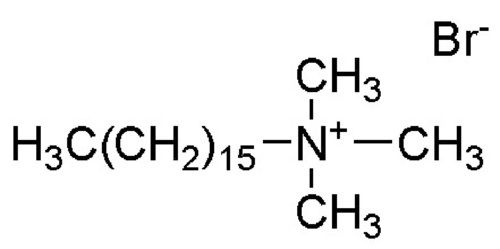 सेटिलट्रिमिथाइल अमोनियम ब्रोमाइड (Ctab) 