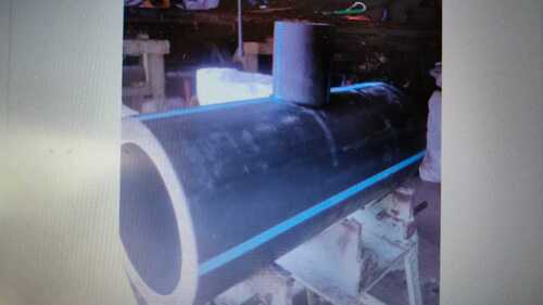 Silver Industrial Hdpe Pipe Bend