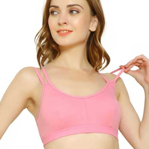Organic Cotton Black Sports Bra Manufacturer Supplier from Mohali India