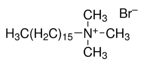  सफेद क्रिस्टलीय सेटाइल ट्राइमिथाइल अमोनियम ब्रोमाइड पाउडर 