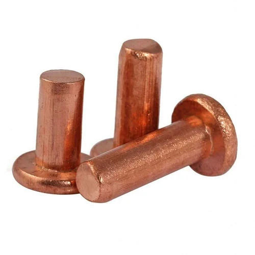 Semi-Automatic Corrosion And Rust Resistant 1.5 Inch Copper Contact Rivet