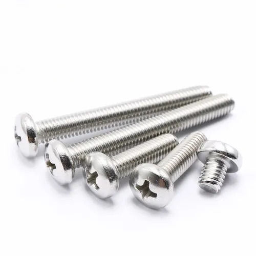 Corrosion And Rust Resistant Stainless Steel Pan Head Screw Application: Industrial