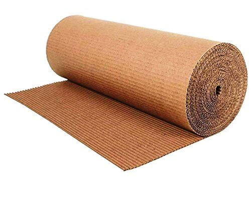 Corrugated Paper Roll For Shipping And Gift Packaging Use