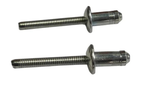 Steel Hemlock Blind Rivets - Corrosion Resistant, Rust Free, Polished Silver Finish | Durable for Commercial Use