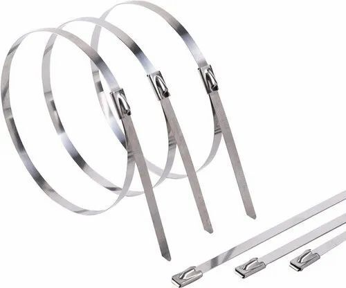 300 Mm Stainless Steel Cable Tie For Locking Use