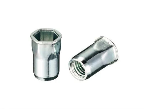 Corrosion And Rust Resistant Flush Type -Half Hexagonal Inner Hex Rivet Nut Application: Electric