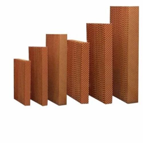 Brown Long Lasting And Durable Honeycomb Cooling Pad