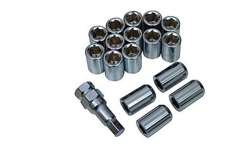 Black Ruggedly Constructed Heavy Duty Alloy Nuts