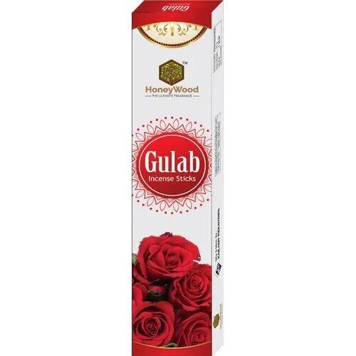 Black Eco Friendly Pure Gulab Incense Stick For Aromatic