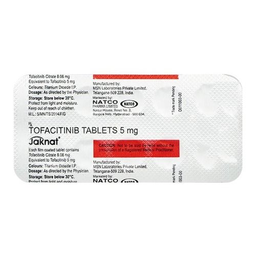 White Jaknat 5Mg Tablets