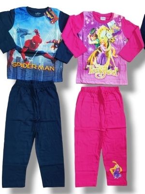Kids Full Sleeve T Shirt With Pant Sets