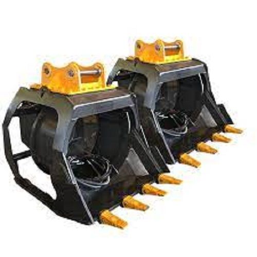 Grey Bucket Type Hydraulic Rotating Excavator Screening Bucket