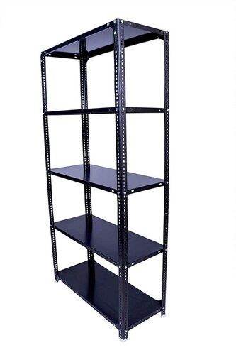 Color Coated Slotted Angle Rack For Hospital And Office Use