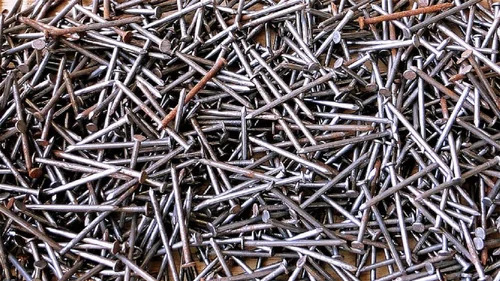 संक्षारण और जंग प्रतिरोधी 4 इंच माइल्ड स्टील एचबी वायर नेल्स आवेदन: औद्योगिक