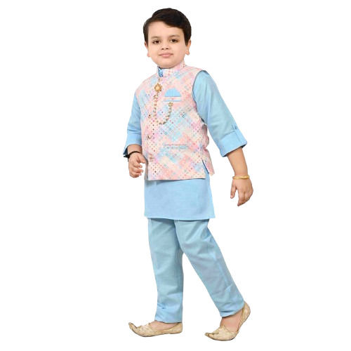 Kids Kurta Pajama With Jacket