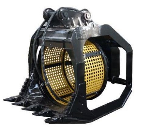 Mesh Rotary Screening Bucket For Excavator