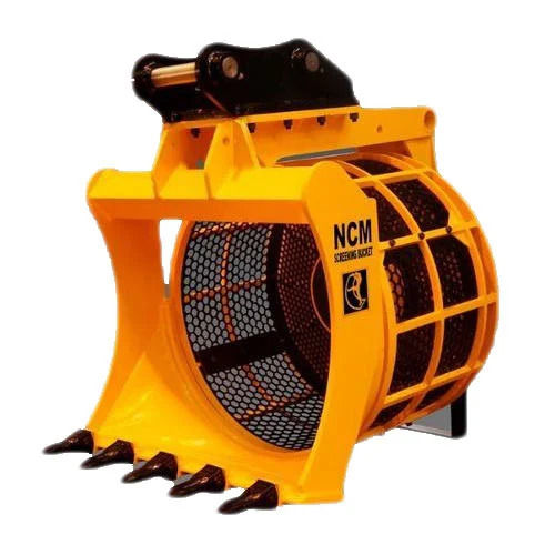 Multifunction Excavator Frequency Vibrating Screen Bucket Loader Rotating Screening Bucket