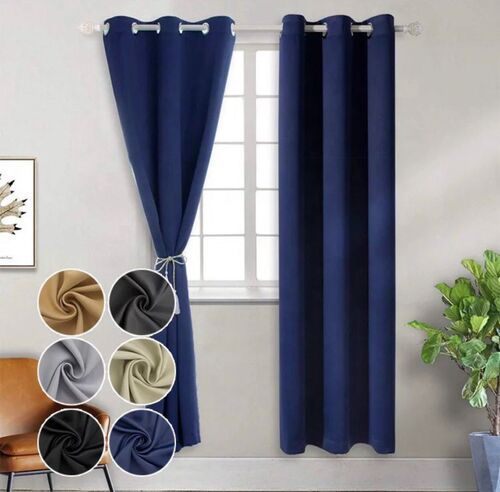 Plain Pattern Blackout Curtains