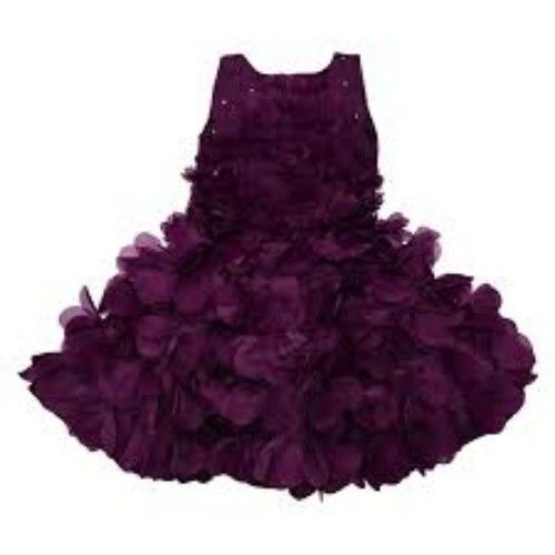 Sleeveless Kids Party Wear Dress