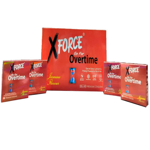 X Force Male Jasmin Flavour Premium Latex Condoms