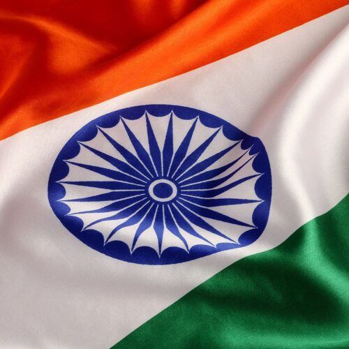 Polyester All Weather Indian Flag National Flag 3 Foot X 4.5 Foot