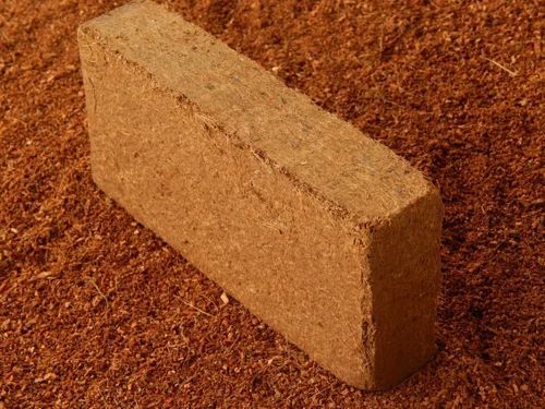 Rectangular Shape Coir Pith Blocks For Wall Making Humidity Sensor: 1