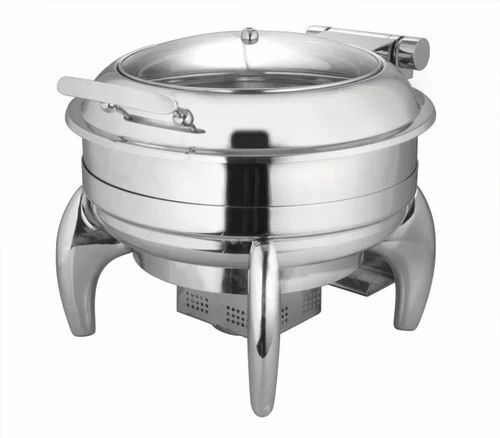 Round Shape Chafing Dish For Hotel And Resturant Use