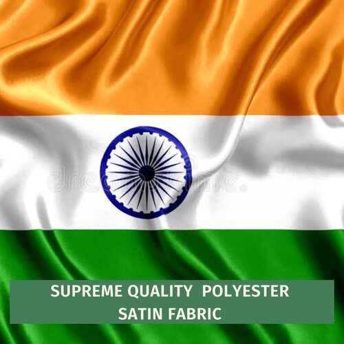 Satin National Flag Double Stitched 5 ft x 7.5 ft