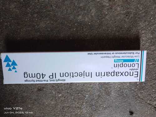 Enoxaparin Injection                     