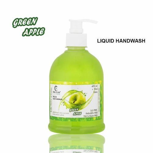 Feel Close Green Apple Liquid Hand Wash, Pack Size 500 ml