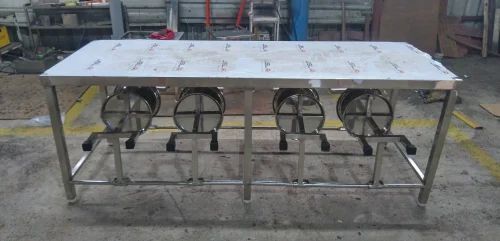 Rust Free Portable Stainless Steel Canteen Table