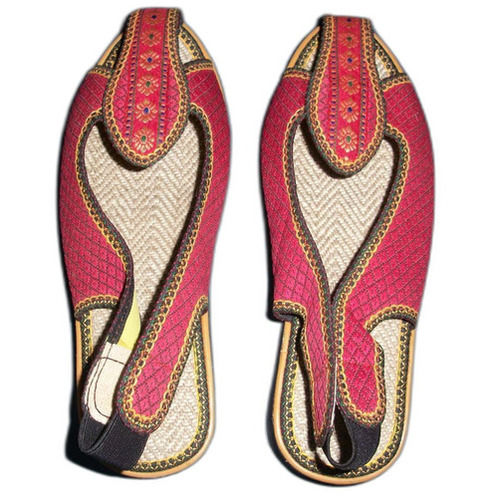 Women Traditional Resham Work Flat Chappal