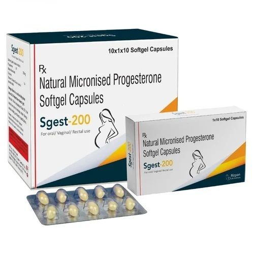 Allopathic 200mg Micronised Progesterone Capsule