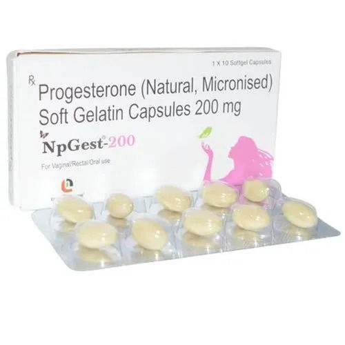 Micronised Progesterone Soft Gelatin Capsule