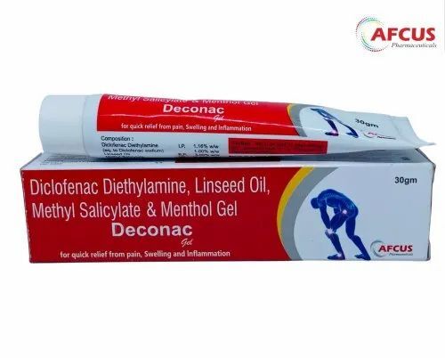 डिक्लोफेनाक डायथाइलमाइन अलसी का तेल मिथाइल सैलिसिलेट और मेन्थॉल जेल