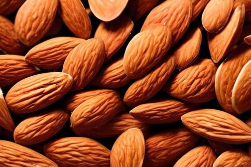 Yellow Natural And Healthy Almond Nuts