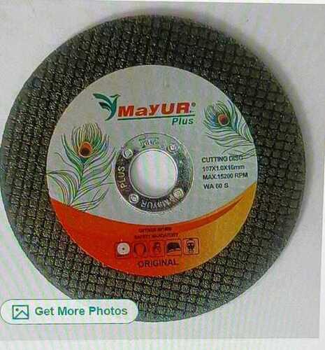 Black Portable And Durable 4 Inch Mayur Round Flap Disc