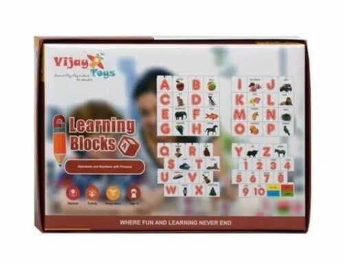 Portable And Durable Learning Alphabet Blocks For Kids