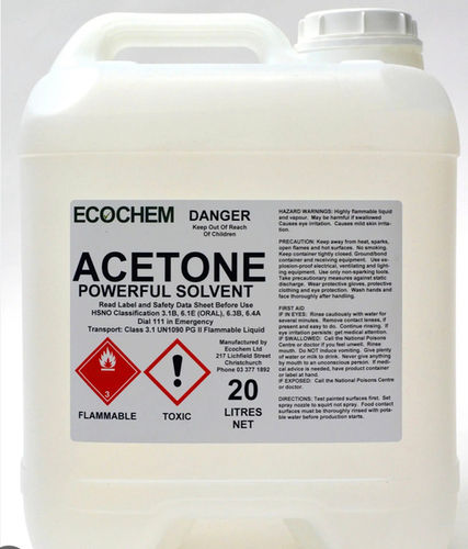 Acetone Powerful Solvent